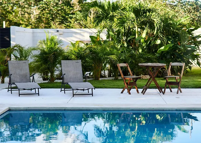 Villa Tortuga Lux 4 Bdr Big Garden*pool *cenote *
